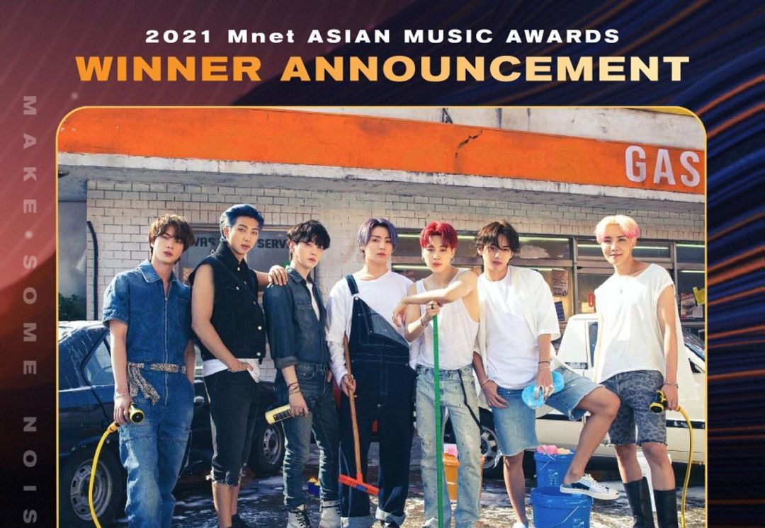 BTS Borong Banyak Penghargaan di Mnet Asian Music Awards (MAMA)