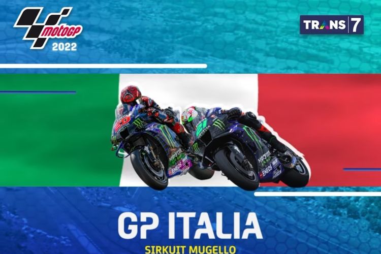 Jadwal MotoGP Italia 2022 Hari Ini Posisi Start Race Hasil