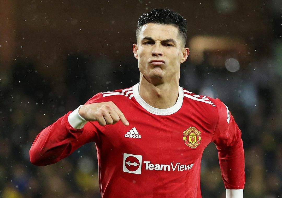 Cristiano Ronaldo cetak gol pembuka untuk kemenangan Manchester United atas Brighton di Liga Inggris / Tangkap layar akun Instagram / @cristiano