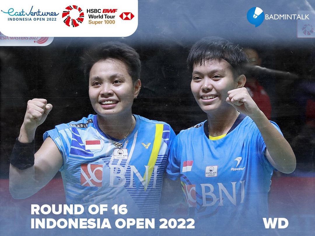 Live Score Badminton Indonesia Open 2022 Hari Ini, 17 Juni Apriyani