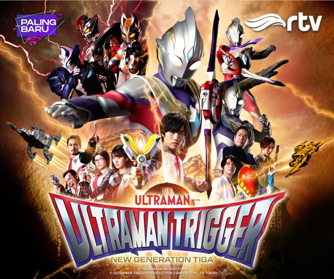 Jadwal Acara RTV Hari Ini, Sabtu 4 Februari 2023, Saksikan Ultraman Trigger, Decker, dan Dino Powers