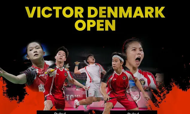 Jadwal Badminton TVRI Hari Ini: Perang Saudara Minions, Jojo Hadapi Wakil Malaysia di VICTOR Denmark Open 2021
