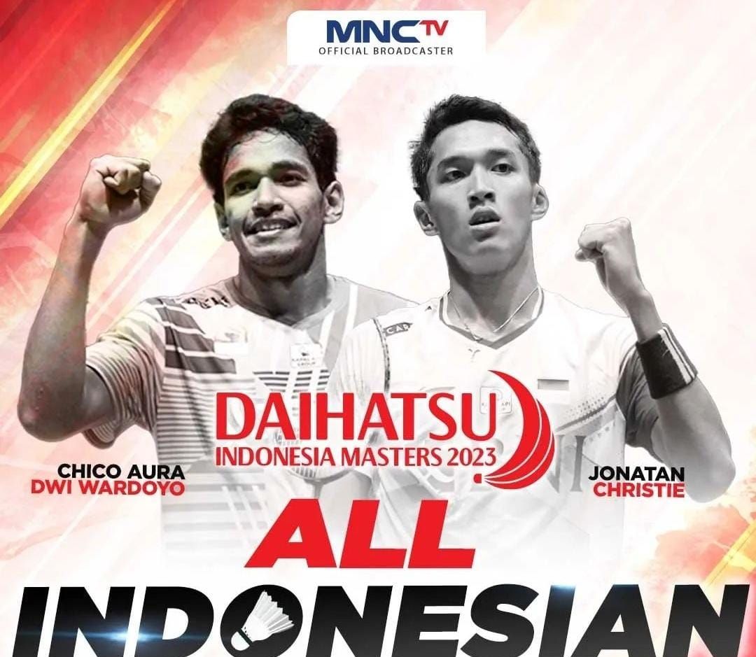 2 link live streaming final Daihatsu Indonesia Master 2023 wakil Indonesia tayang jam berapa di iNews TV MNCTV, nonton gratis di RCTI Plus.