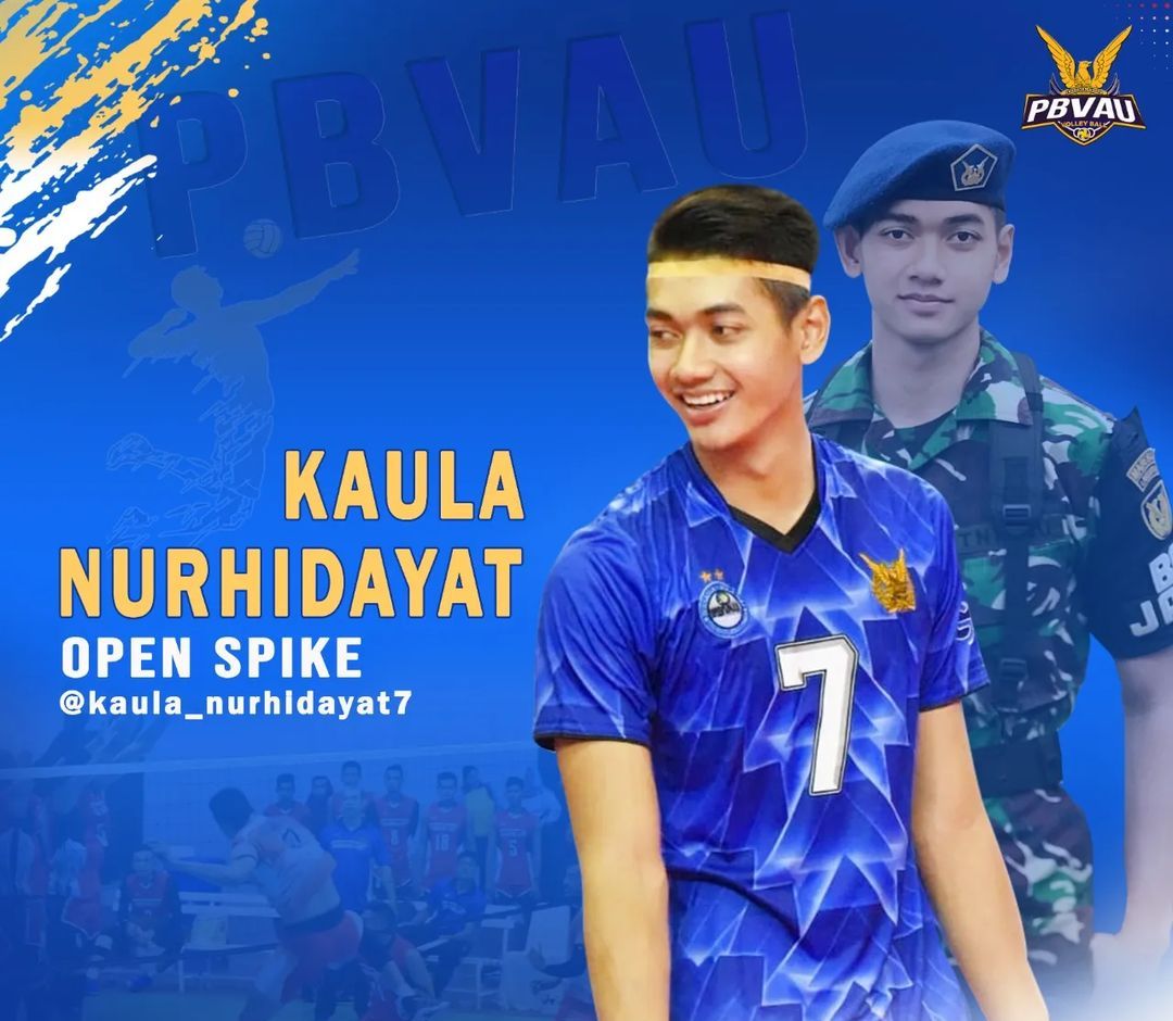 Kaula akan menduduki posisi opposite Jakarta BNI 46 di ajang Proliga 2023 setelah absen dua tahun dari turnamen voli kasta tertinggi di Indonesia.