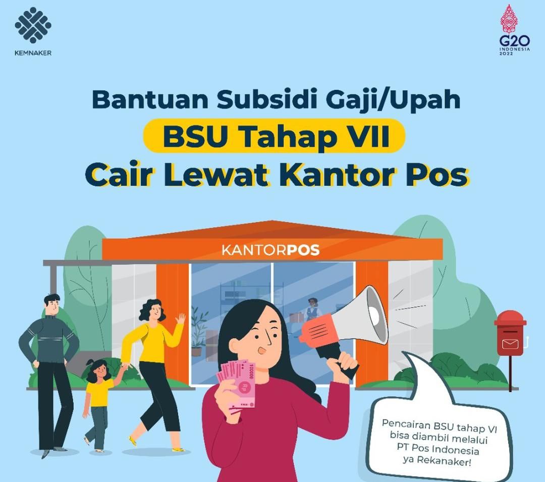 Syarat Bsu Tahap 7 Bisa Diambil Di Kantor Pos Saat Weekend Kapan Blt