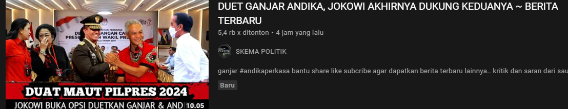 Thumbnail unggahan video klaim hoax/youtube/Skema Politik