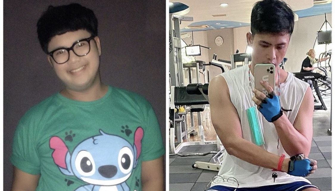 Transformasi Ricky Cuaca yang membagikan cara menurunkan berat badan sampai 60 kilogram.
