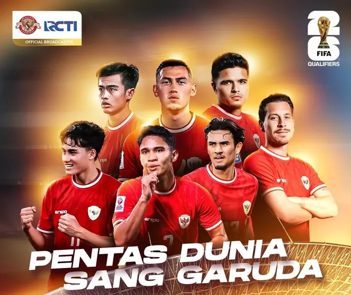 Jadwal Hari Ini 6 Juni, Siaran Langsung Indonesia vs Irak Kick Off 16.