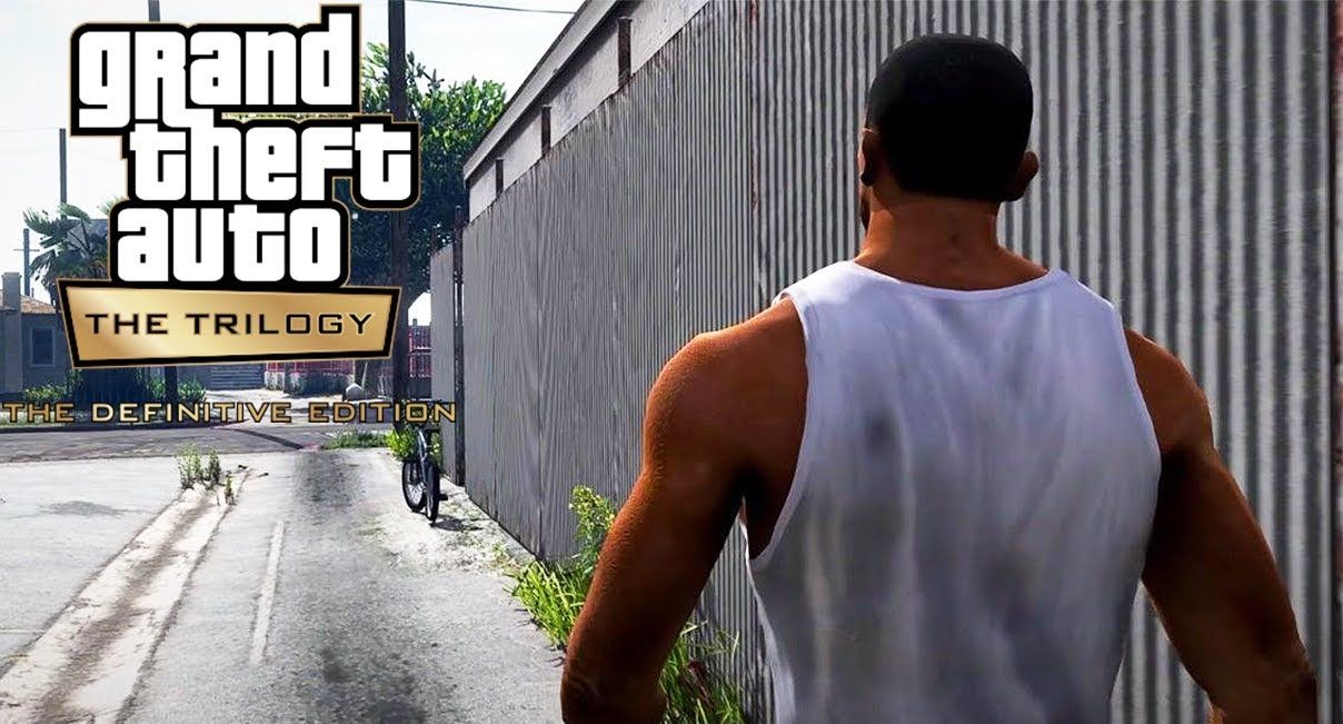 Ilustrasi GTA San Andreas Definitive Edition atau Grand Theft Auto: The Trilogy - The Definitive Edition Android.