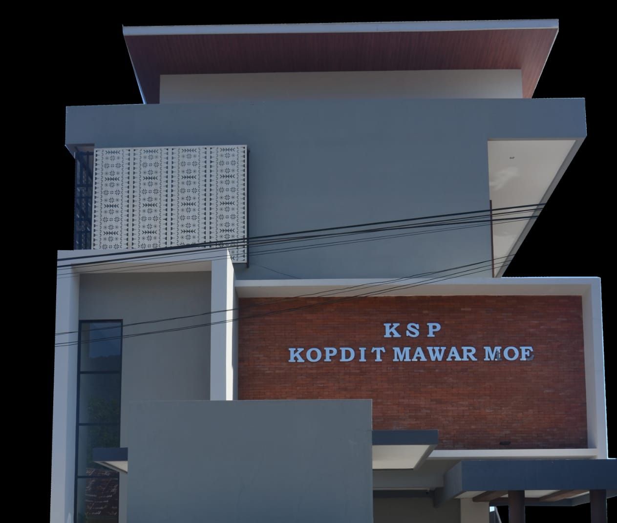 Gedung KSP Kopdit Mawar Moe di Ruteng, Manggarai NTT