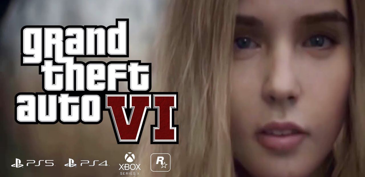 Ilustrasi poster Game GTA 6 atau Grand Theft Auto VI.
