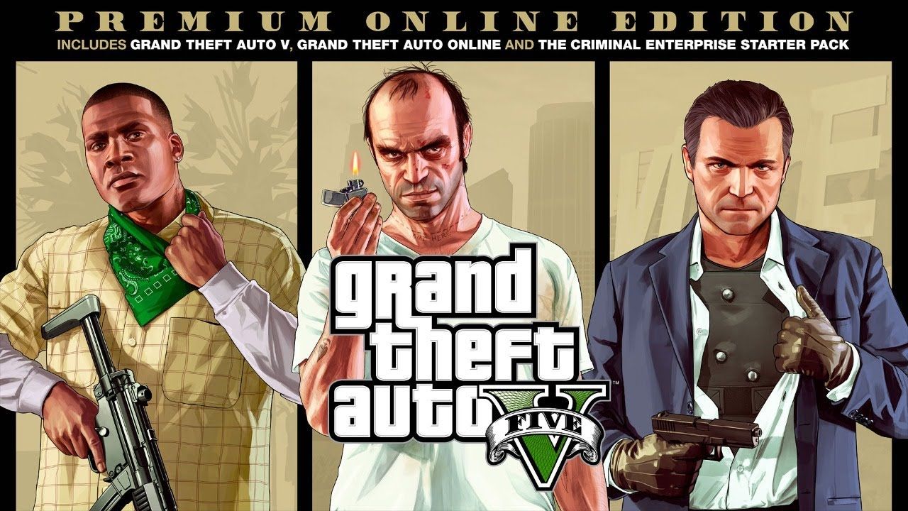 Poster Game GTA V: Premium Edition 
