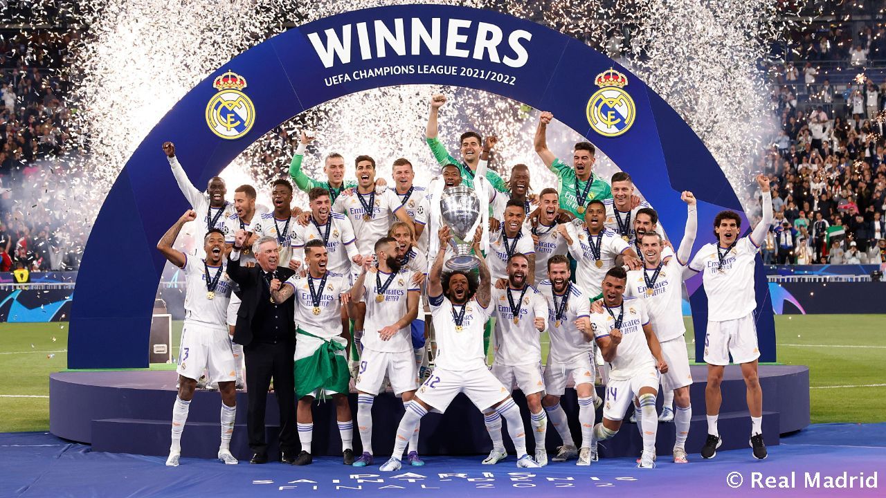 Sang juara bertahan Liga Champions Eropa musim lalu, Real Madrid