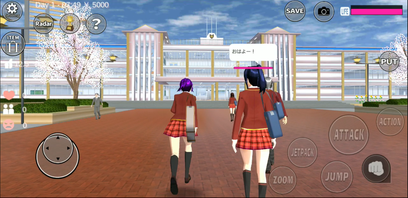 SAKURA School Simulator, game mabar yang lagi trend.