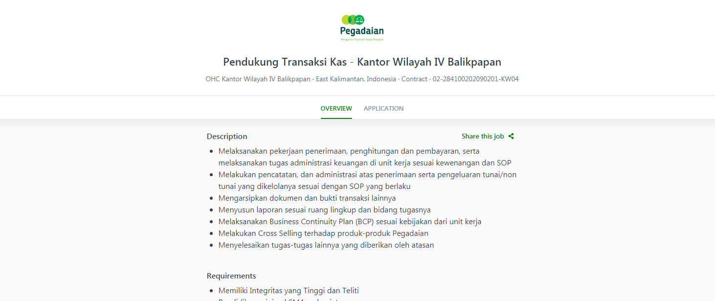 Lowongan Kerja Bumn Di Pt Pegadaian Maret 2021 Minimal Lulusan Slta Sederajat Saja Berikut Link Pendaftaran Media Pakuan