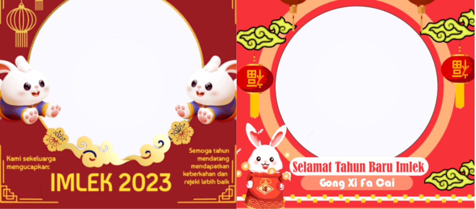 15 Link Twibbon Lucu untuk Rayakan Imlek 2023 Lengkap dengan Cara Menggunakannya, Gratis dan Praktis