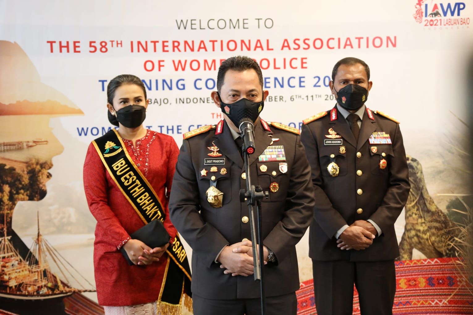 Kapolri Jenderal Listyo Sigit Prabowo mengumumkan, suksesnya acara event nasional dan internasional.