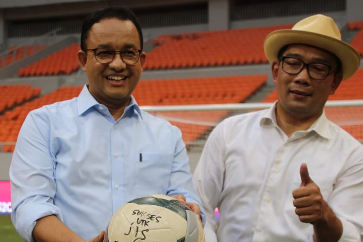 Kerap 'Mesra' Di Depan Publik, Ridwan Kamil Dan Anies Baswedan Disebut ...