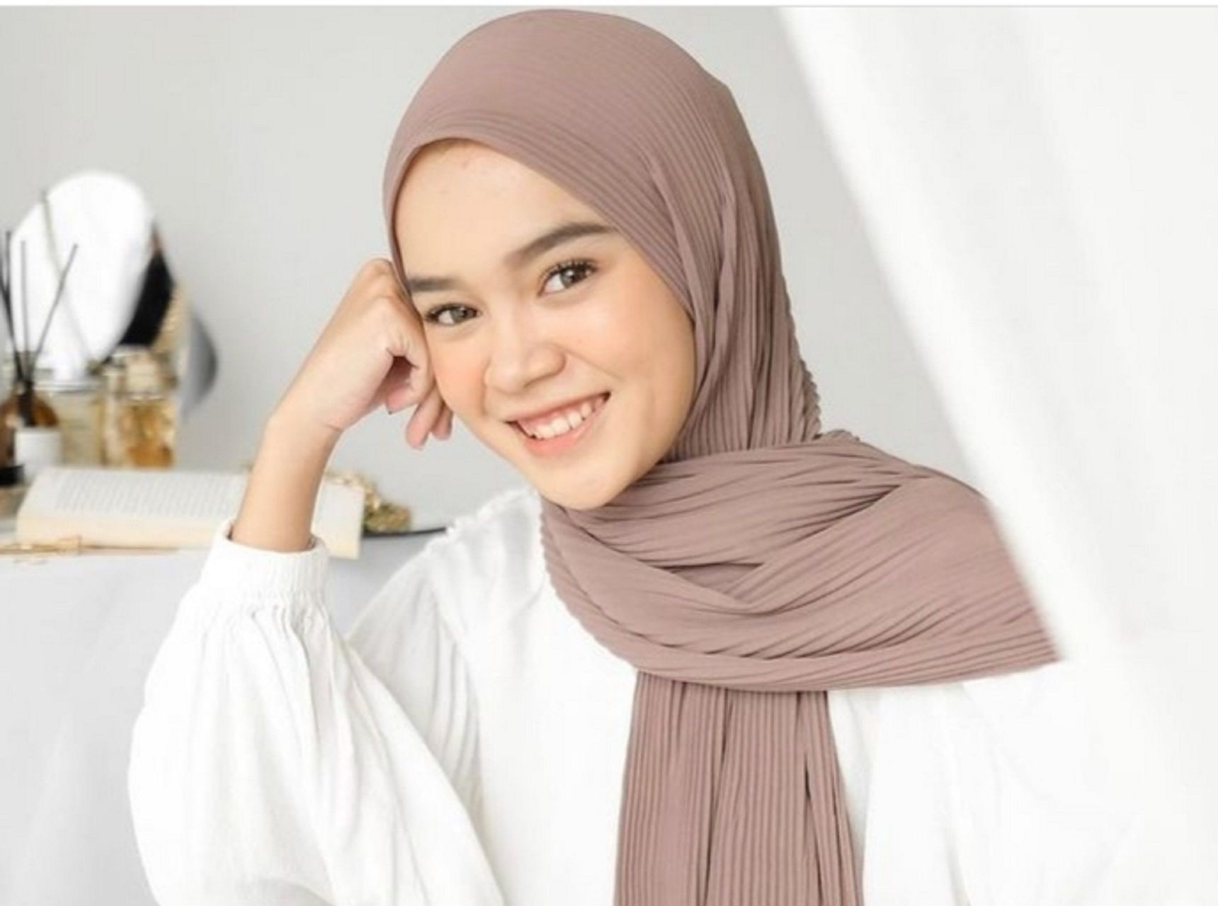 Model Hijab Plisket