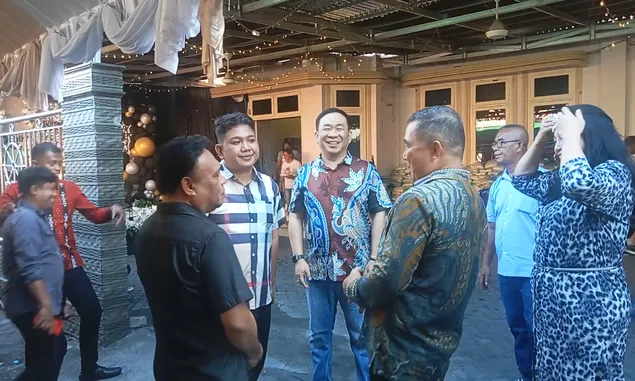 Ketua Fraksi Golkar Hadiri Perayaan Ulang Tahun Ketua Gerindra Kota Bitung, Ini Kata Erwin Wurangian 