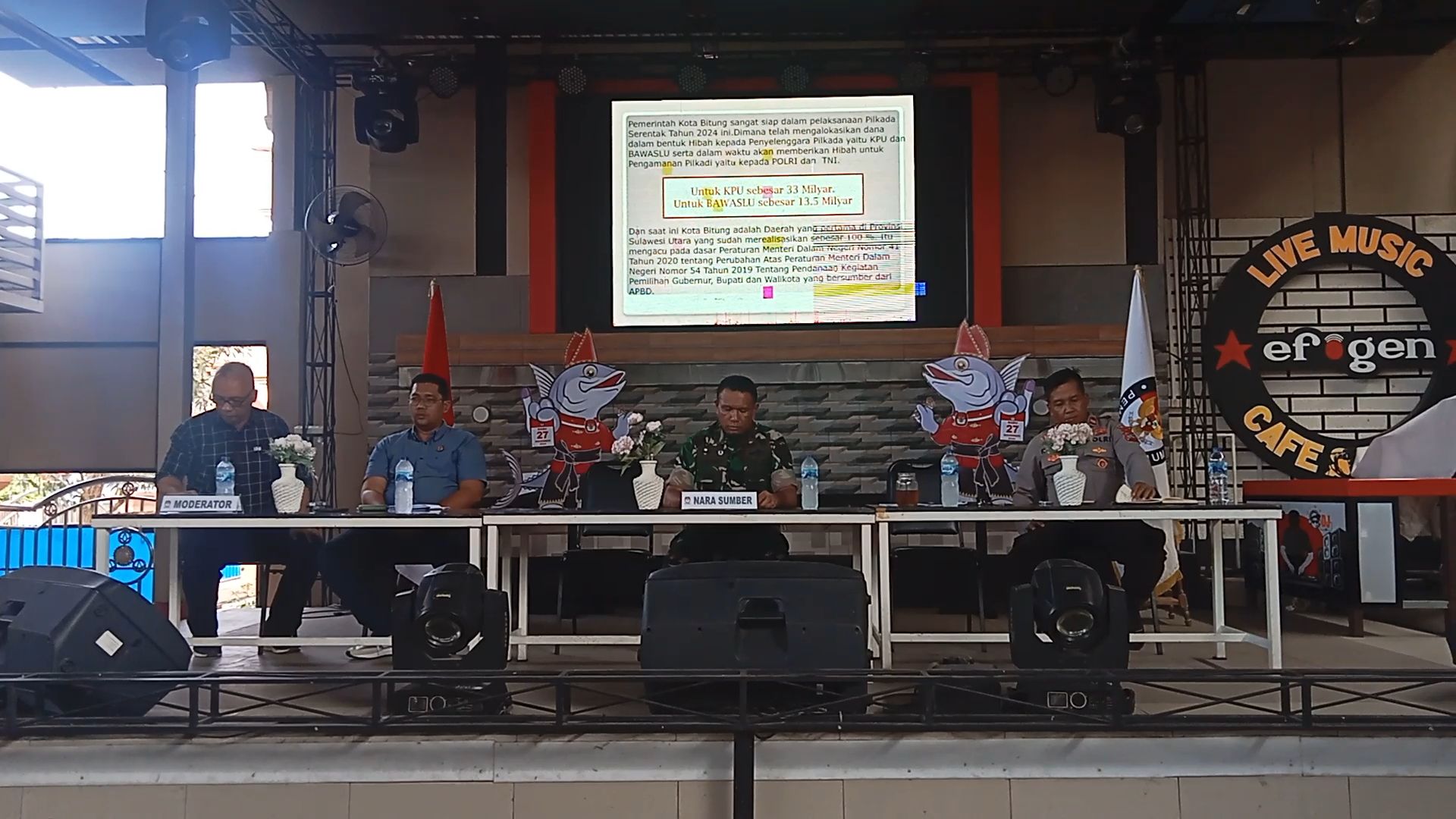 KPU Kota Bitung gelar Media Gathering dalam rangka menyukseskan Pilkada serentak 2024