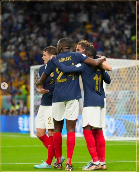 Timnas Prancis Berhasil raih kemenangan atas Australia