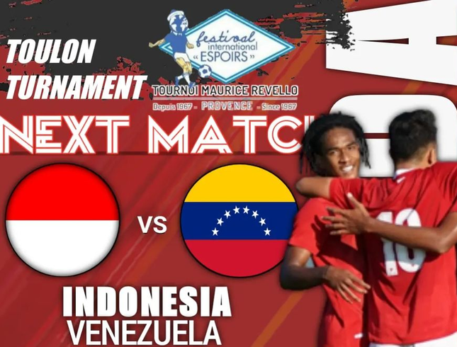 Simak 2 Link Live Streaming Turnamen Toulon Cup 2022 Indonesia Vs ...