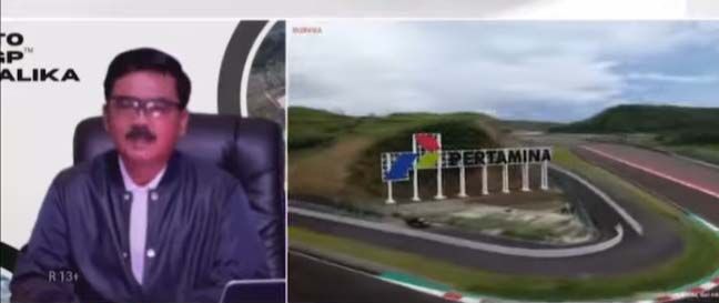 Marsekal TNI (PURN) Hadi Tjahjanto memaparkan kesiapan MotoGP Sirkuit Mandalika