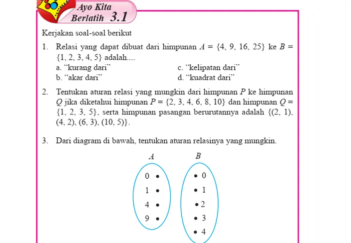 Link Soal PTS UTS Matematika Kelas 8 SMP MTs 2023, Dilengkapi Dengan ...