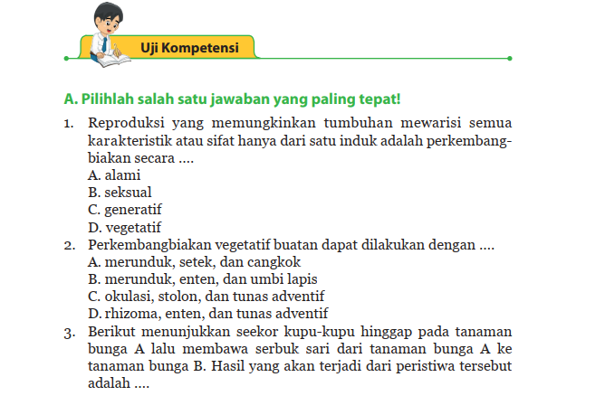 KUNCI JAWABAN IPA Kelas 9 Halaman 112, 113, 114, 115 Semester 1 Uji ...