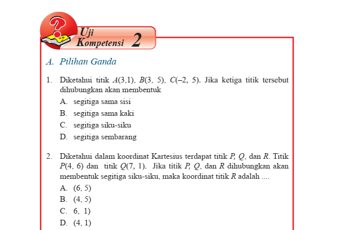 KUNCI JAWABAN Matematika Kelas 8 Halaman 66, 67, 68, 69, 70 Semester 1 ...