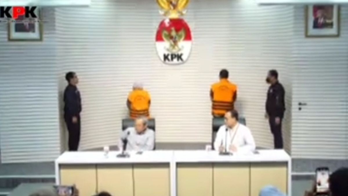 Dua Tersangka Resmi Ditahan KPK Terkait Kasus Dugaan Korupsi Di ...