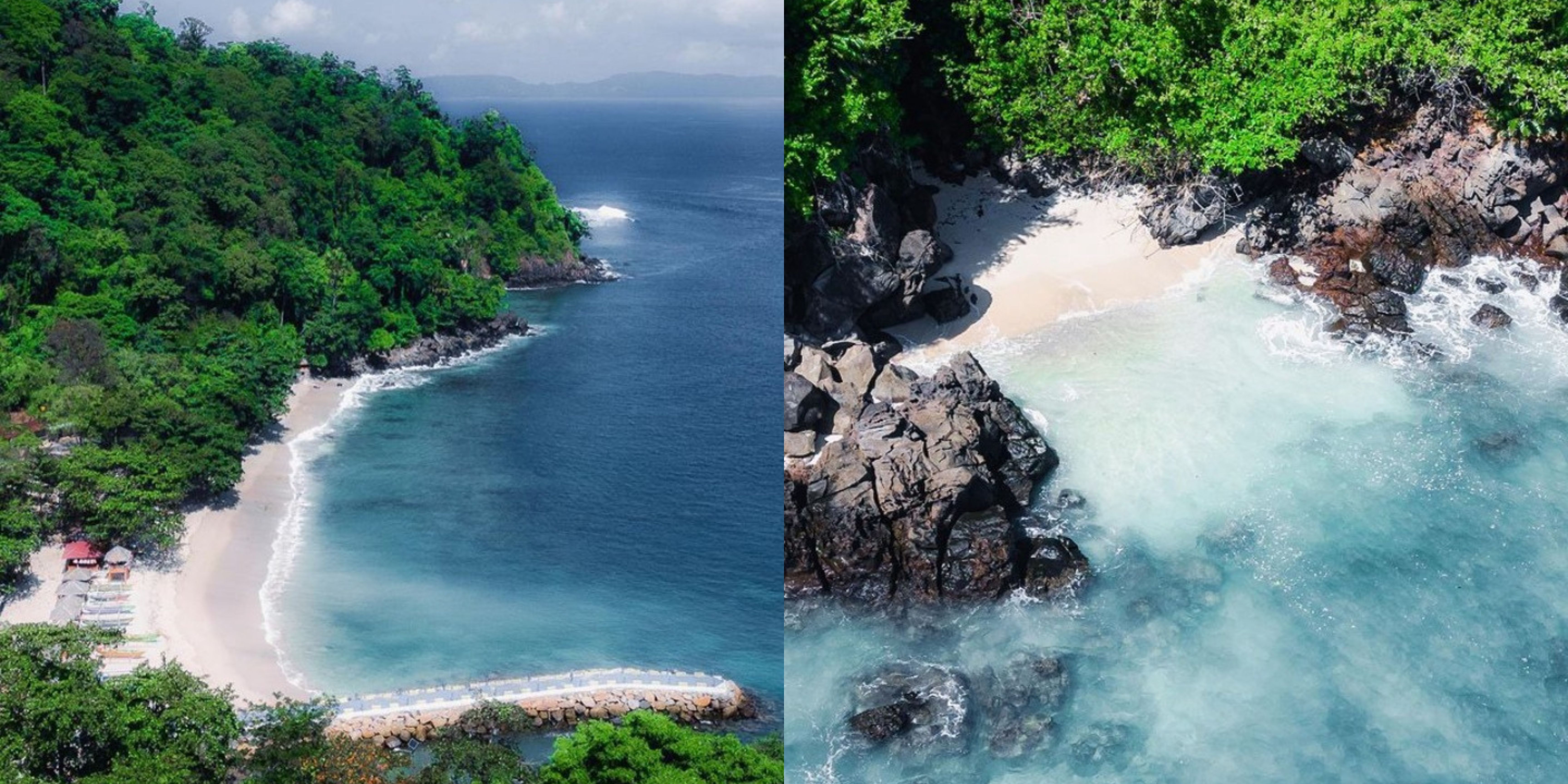 Pantai Lihaga dengan pesonanya bak Surga tersembunyi di Utara Sulawesi