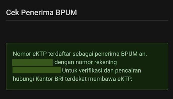 Banpres BPUM Rp1,2 Juta Cair, Ini Cara Cek Di Eform.bri.co.id Dan Cara ...