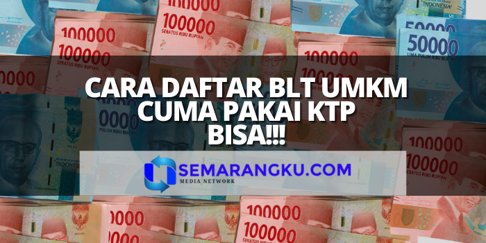 Terbaru Cara Daftar BLT UMKM dan Cek Dapat Program BPUM di ...