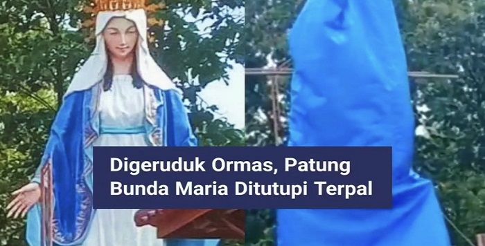Klarifikasi soal penutupan patung Bunda Maria di Lendah, Kulonprogo Kapolres Kulonprogo.