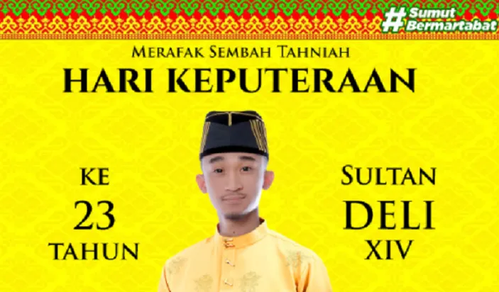 Profil Dan Biodata Lengkap Sultan Deli Ke 14 Yang Berulang Tahun Ke 23 ...