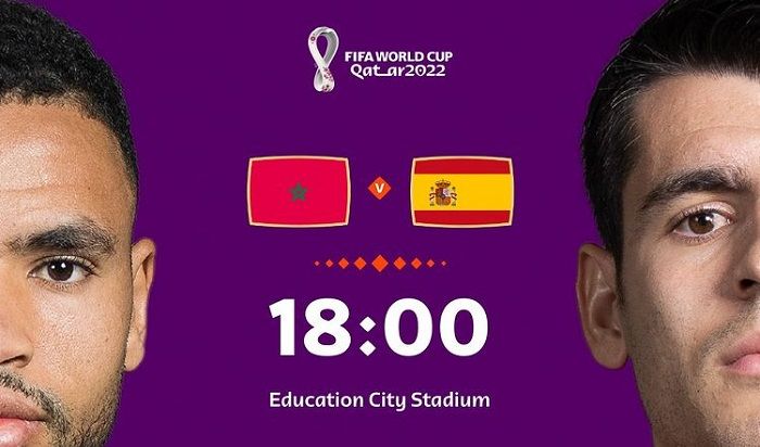 Live streaming Indosiar malam ini ada siaran langsung Piala Dunia 2022 Maroco vs Spanyol. Simak jam berapa pertandingan tersebut.
