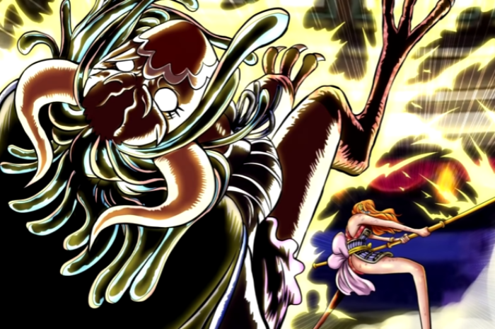 Review One Piece Chapter 1016 Power Up Gila Nami Hingga Mode Hybrid Kaido Yang Tak Bisa Terbang Pikiran Rakyat Bekasi