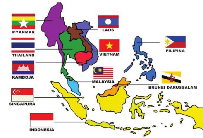 Ilustrasi - Teks Pengalaman Belajar dari Negara-Negara ASEAN, Kunci Jawaban Tema 5 Kelas 6 SD Subtema 1 Halaman 23.
