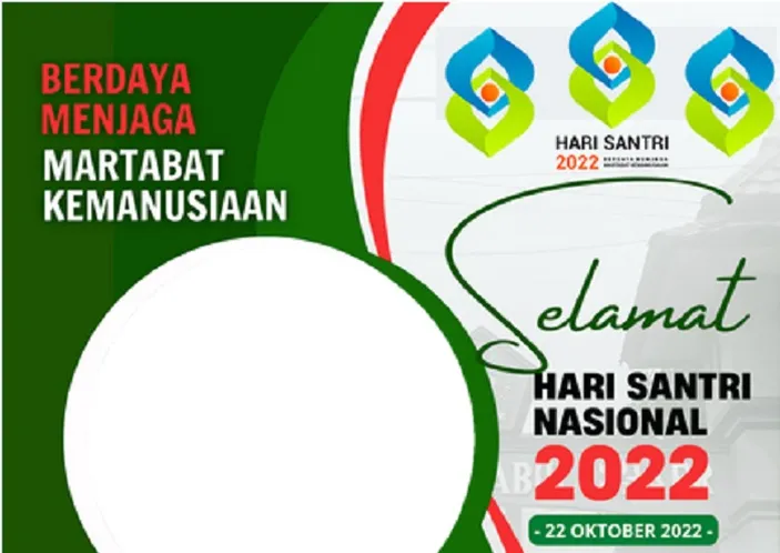 LINK Download 8 Banner Spanduk Poster Hari Santri Nasional 2022 CDR ...