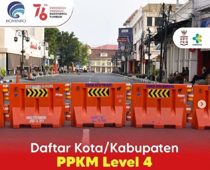 Daftar Daerah Yang Masih Terapkan PPKM Level 4 Di Luar Jawa Dan Bali ...