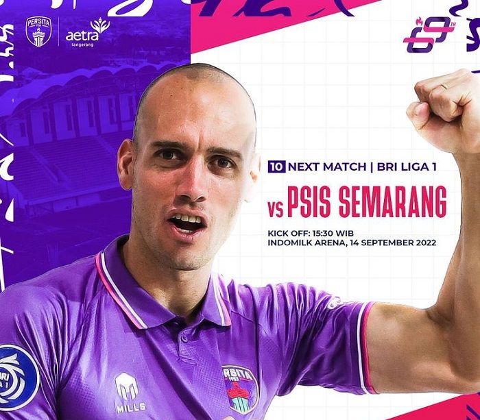 Jadwal Persita Vs PSIS BRI Liga 1 2022: Prediksi Line Up, H2H Dan Link ...