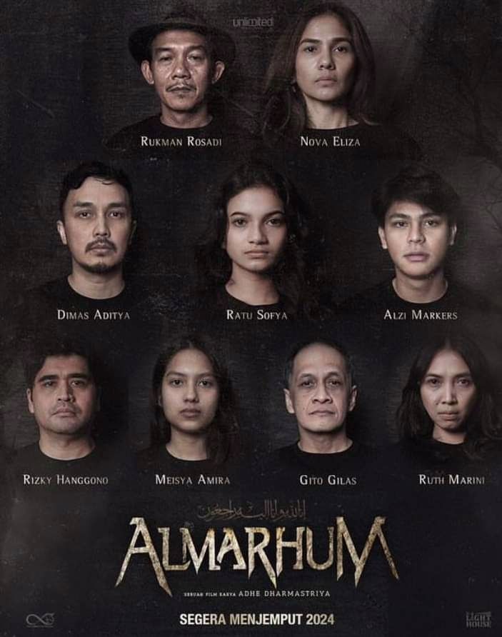 Daftar para pemain film 'Almarhum' karya sutradara Adhe Dharmasrya