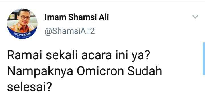 Cuitan Shamsi Ali.