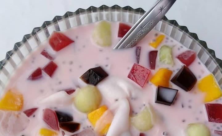 Resep Es Buah segar untuk berbuka puasa hari ini/IG/@eventjawatimur
