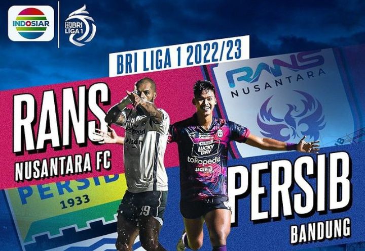 SEDANG BERLANGSUNG! link live streaming BRI LIga 1 RANS Nusantara vs Persib Bandung hari ini 