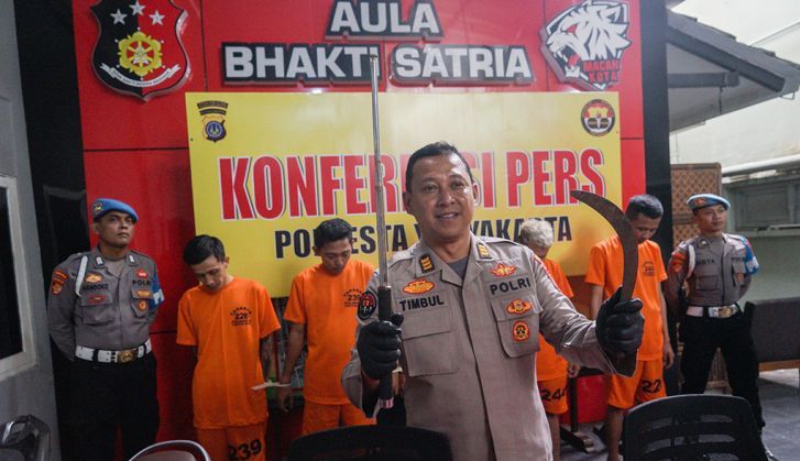 Pelaku klitih di Bumijo Yogyakarta ditangkap
