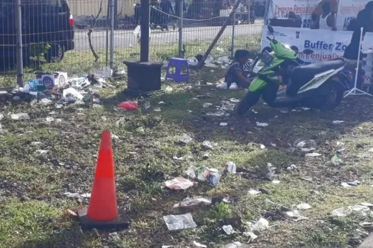 Sampah Pemudik Lebaran 2023 di Gilimanuk Bali Capai 1,5 Ton per Hari