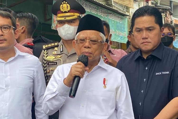Depo Pertamina di Plumpang Kebakaran, Ma'ruf Amin: Supaya Lebih Aman Harus Direlokasi ke Pelabuhan